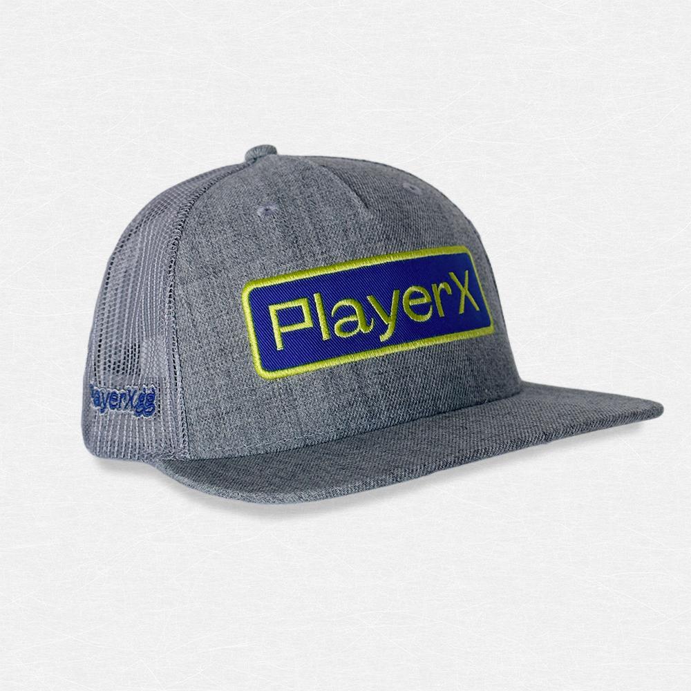 PlayerX Grey Baseball Cap 